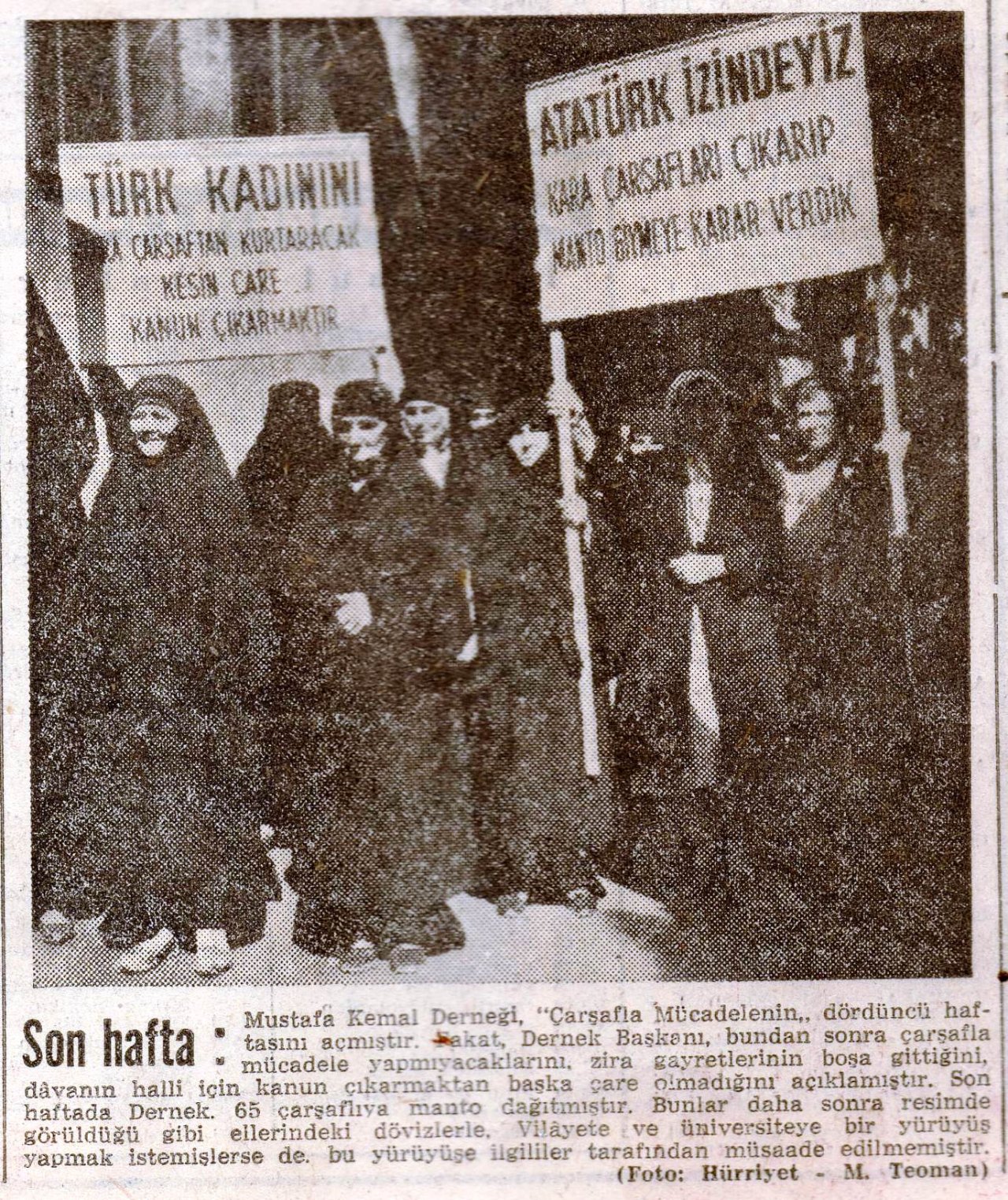 Üç etekten döpiyese: Anadolu kadınının kıyafetiyle mücadele