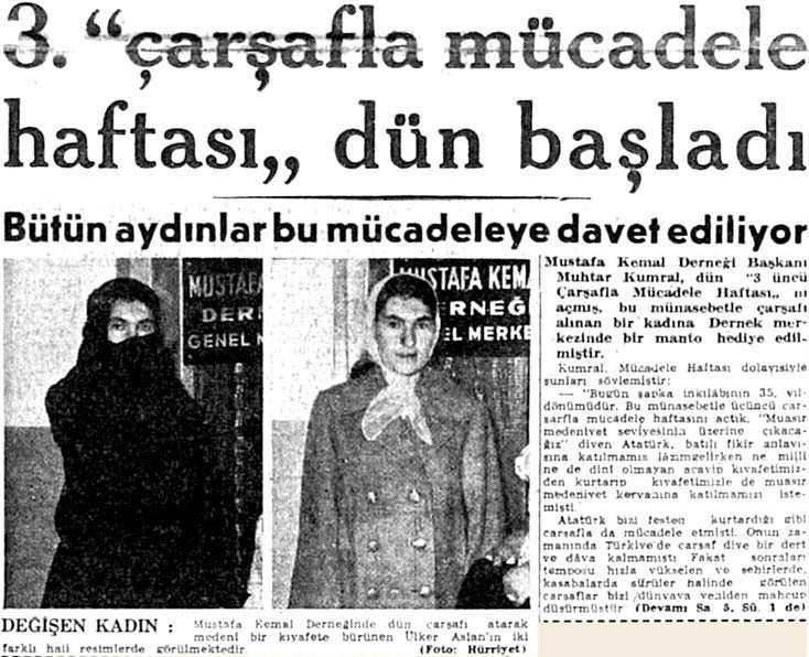 Üç etekten döpiyese: Anadolu kadınının kıyafetiyle mücadele