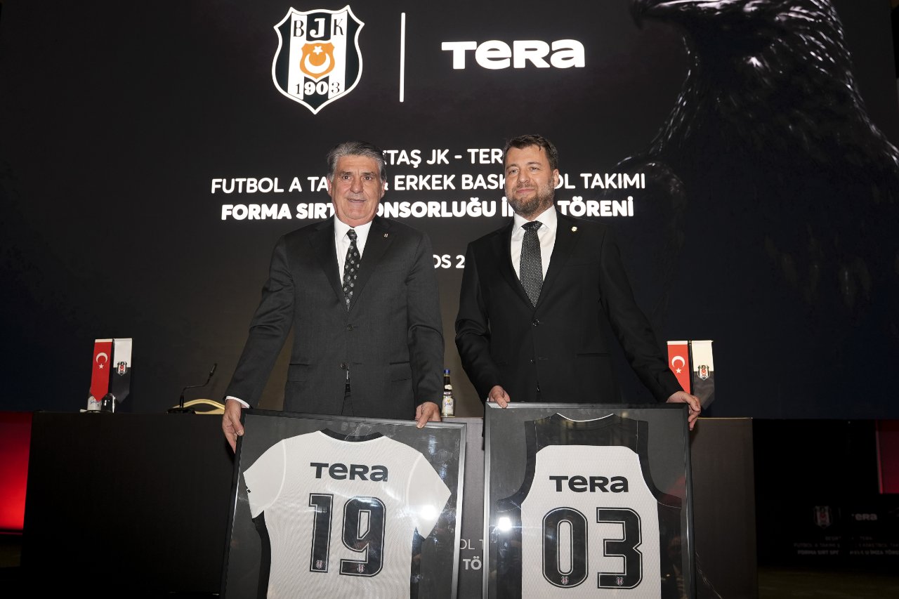 Beşiktaş ile Tera Yatırım Holding arasında sponsorluk imza töreni düzenlendi. Başkan Serdal Adalı, toplantıya katılarak konuşma yaptı.