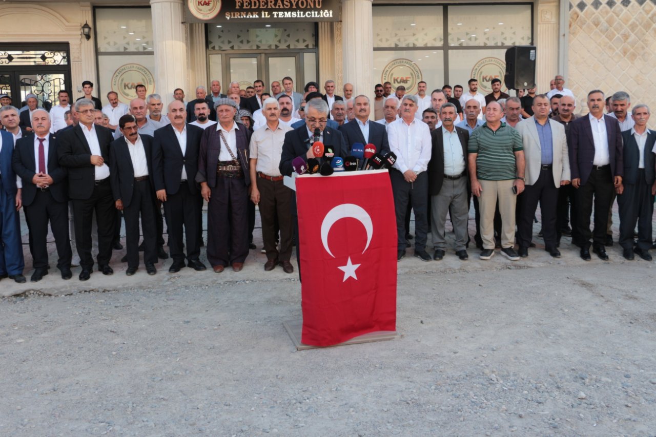 Aşiretlerden terörsüz Türkiyeye tam destek: Hayırlı bir adım olarak görüyorüz
