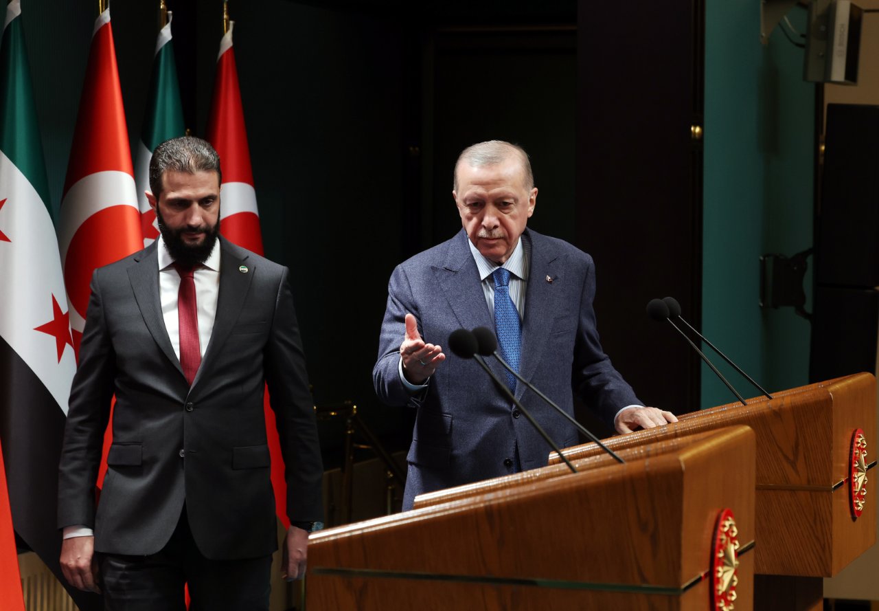 Suriye lideri Şara - Cumhurbaşkanı Erdoğan