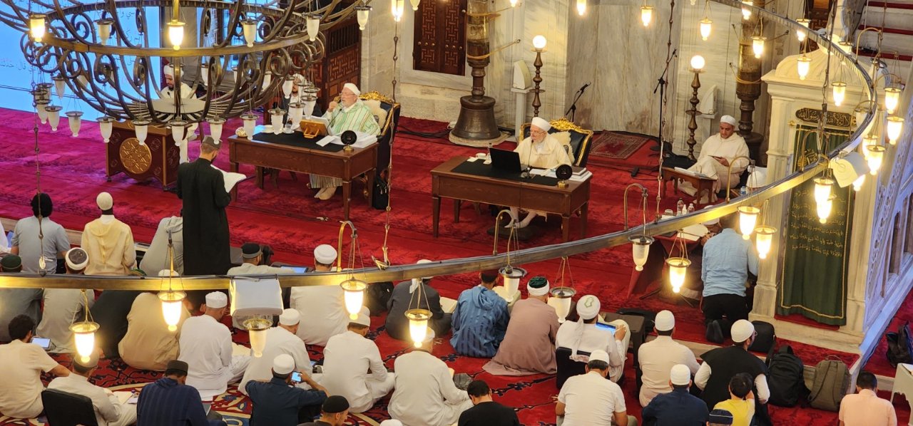 Resulullah âşıklarından büyük ilgi: Mihrimah Camii’nde Hadis şöleni