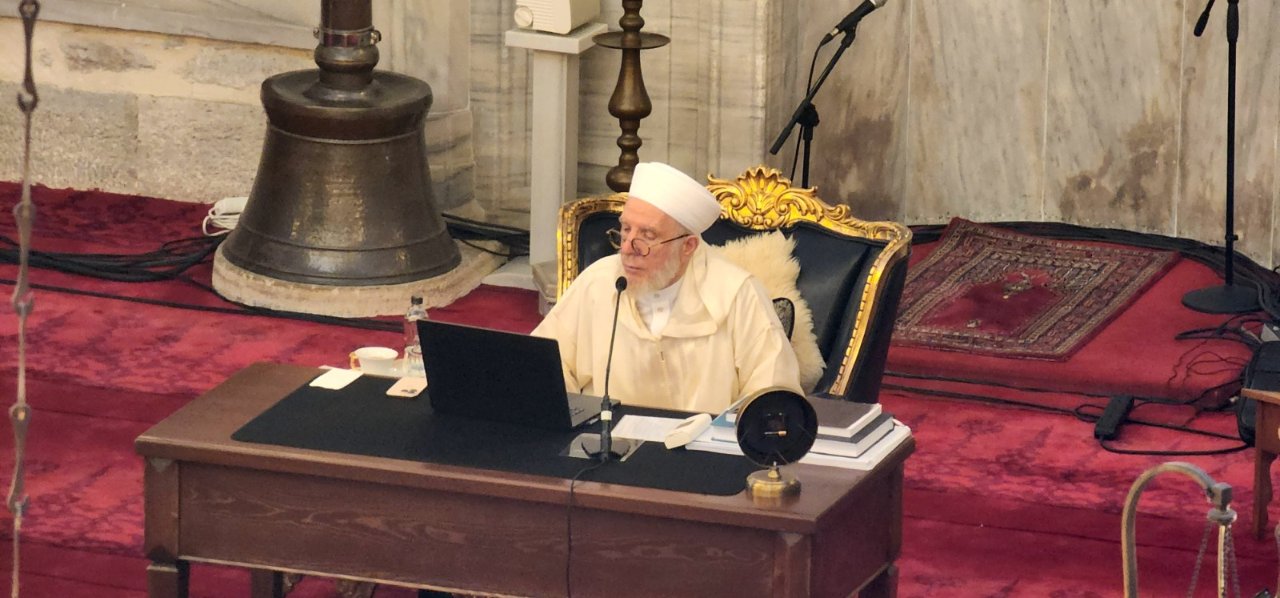 Resulullah âşıklarından büyük ilgi: Mihrimah Camii’nde Hadis şöleni