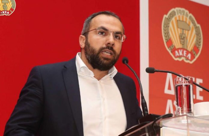 Güney Kıbrıs Rum Yönetimi (GKRY) partisi AKEL'in milletvekili Yorgos Kukumas