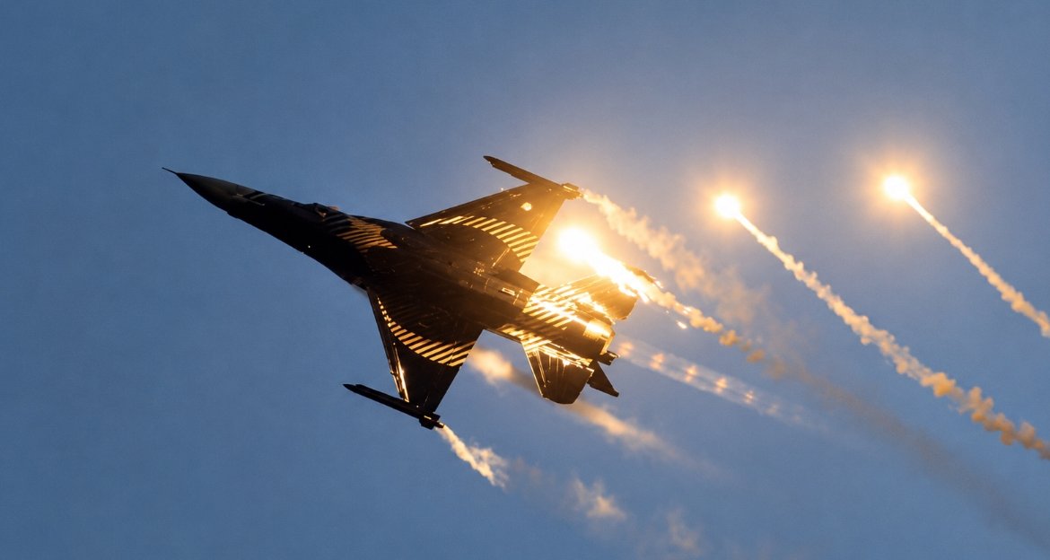 Türk F-16 pilotunun manevrası ABD'de ders oldu! İngiltere'de seyircileri teğet geçmişti