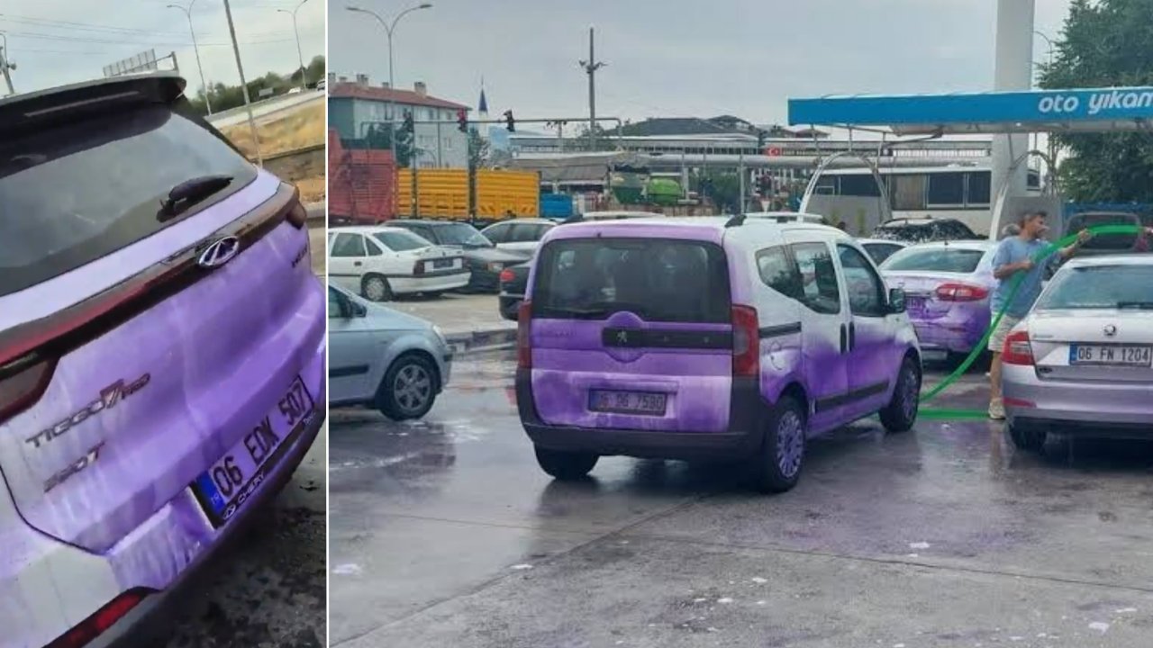 Afyonkarahisar'da yola boya döken tır sürücüne para ve puan cezası