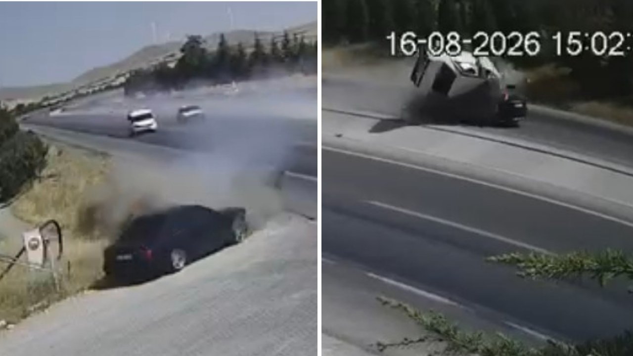 Havalanıp karşı şeride geçti! Konya'daki akıl almaz kazada 2 kişi hayatını kaybetti