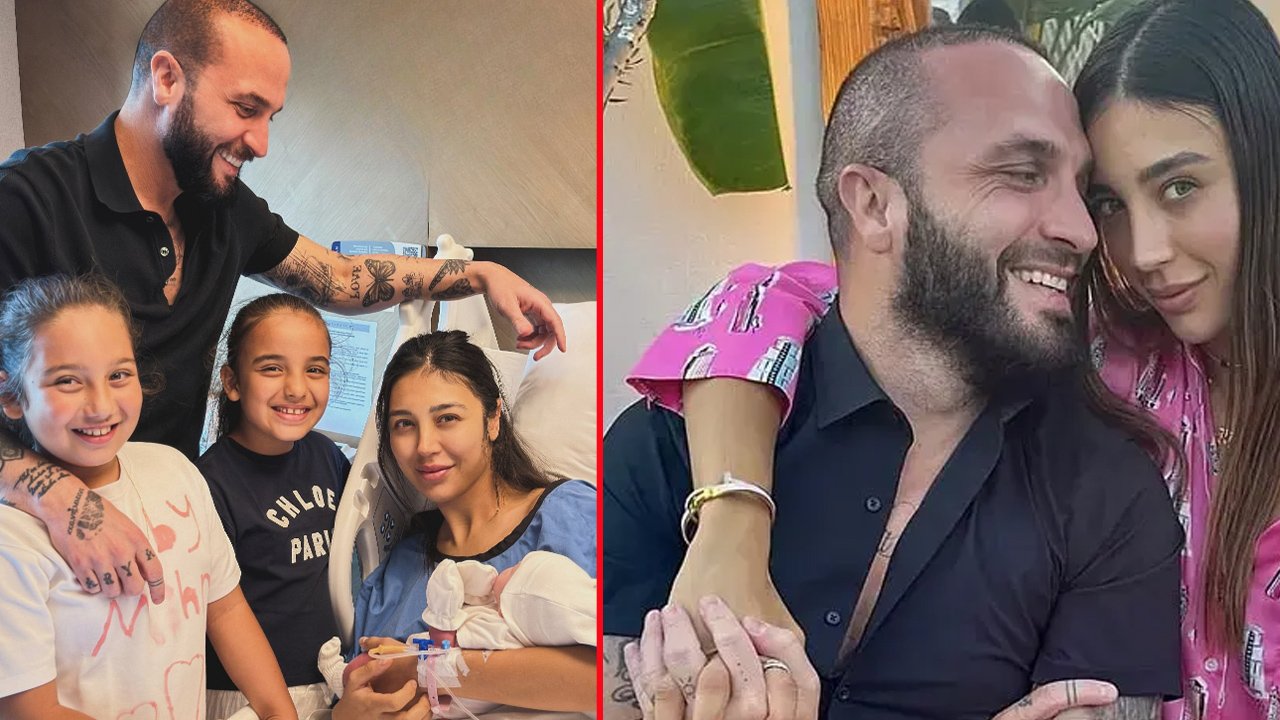 Berkay Şahin ve Özlem Ada Şahin’in mutlu günü! Üçüncü çocukları dünyaya geldi