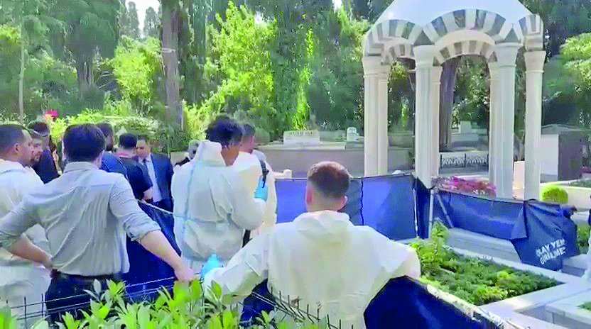 Denizolgun'un kabri açıldı, son sözü Adli Tıp söyleyecek: Kemik ve toprakta iz aranacak