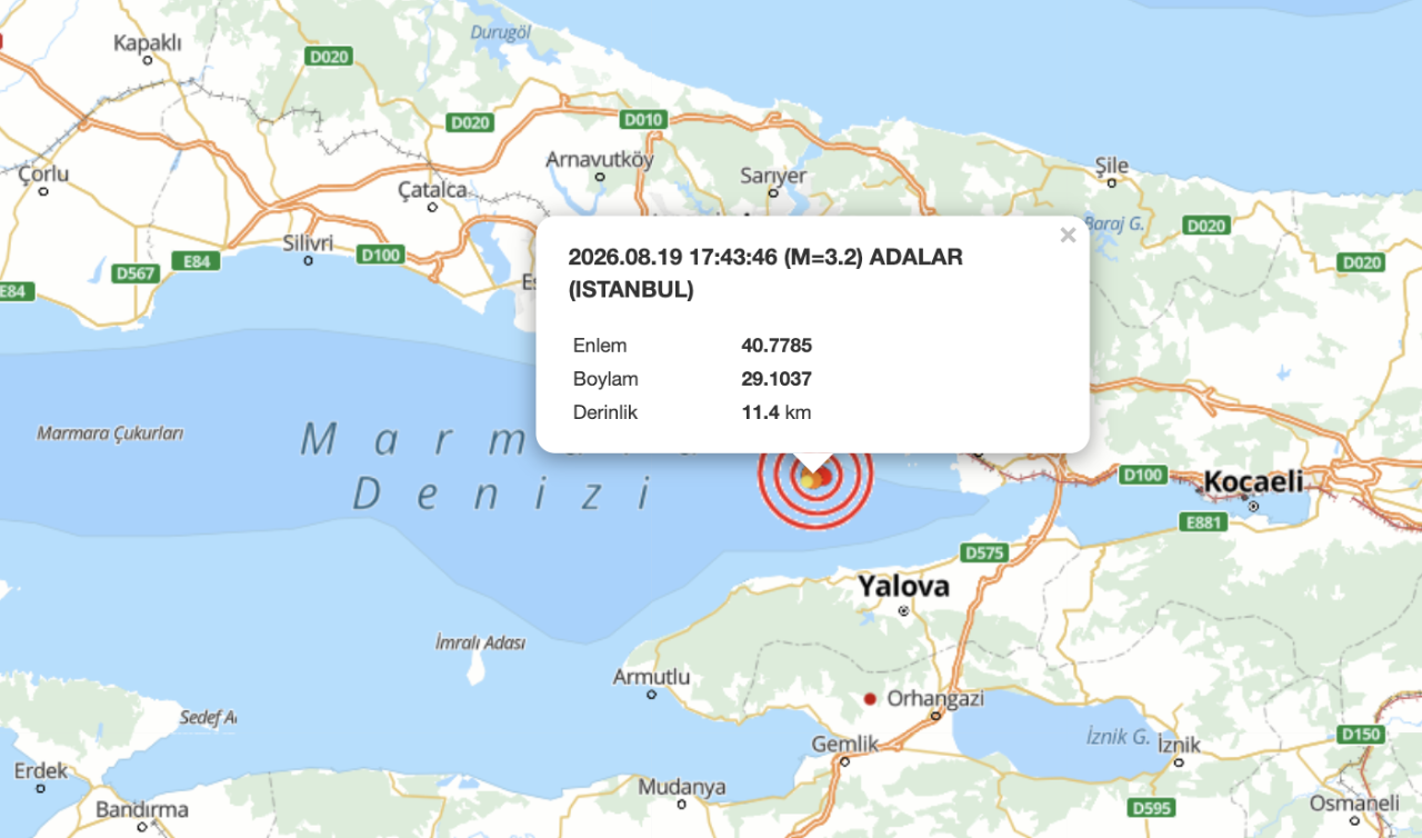 İstanbul'da büyük deprem bekleniyor mu? 19 Ağustos Marmara depremi sonrası gündeme geldi