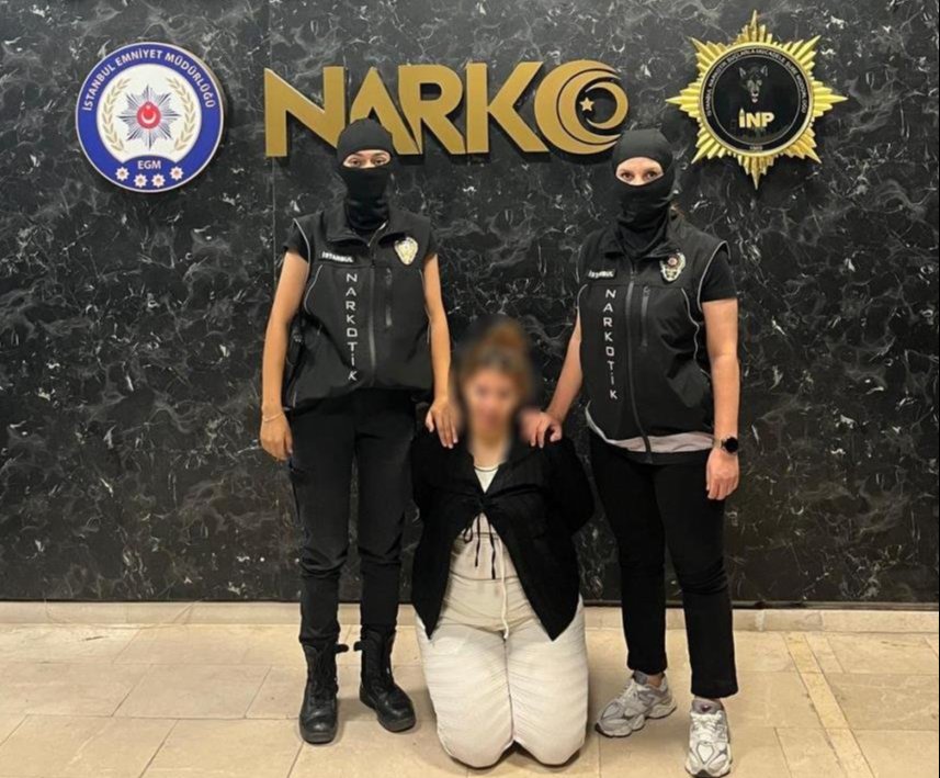 İstanbulda kırmızı bültenle aranan uyuşturucu kaçakçısı kadın yakalandı