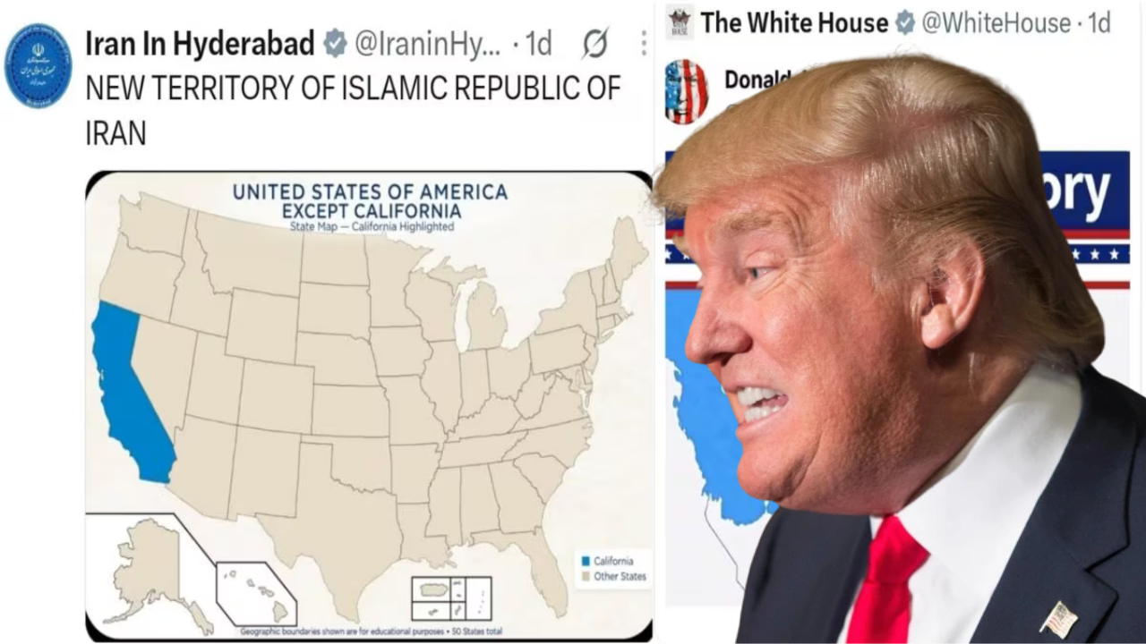 Kaliforniya’yı 'İran toprağı' ilan ettiler! Trump’ın 'Hürmüz' çıkışına İran'dan alaycı misilleme geldi