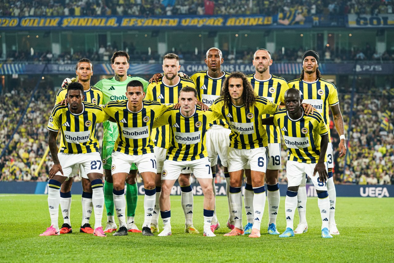 Fenerbahçe'nin, Olympique Lyon maçına başladığı 11.