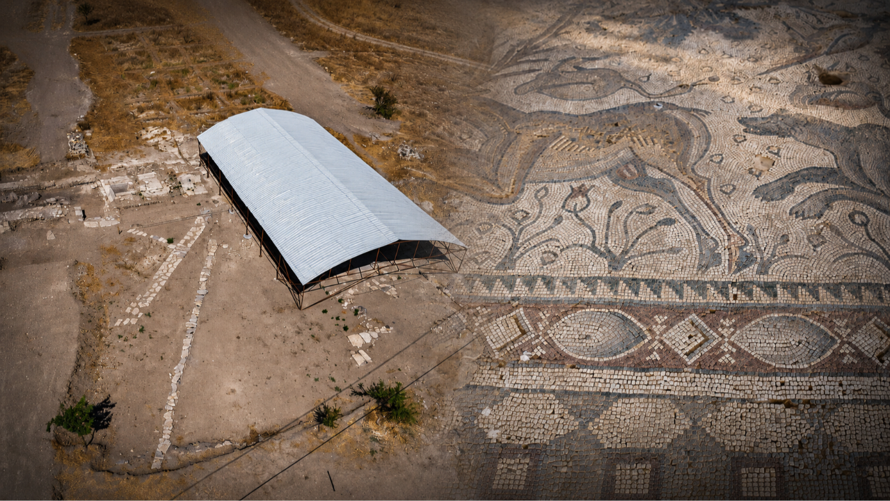 Tarladan tarih fışkırdı! Elazığ'da dev mozaik, tarihi hamam ve kilise gün yüzüne çıkartıldı