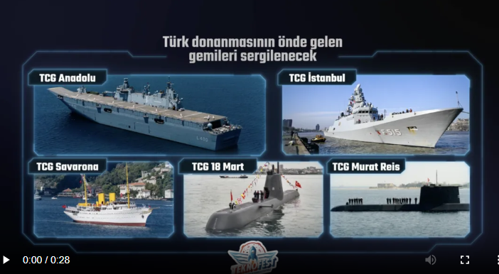 TEKNOFEST Mavi Vatan 2026  takvimi ve ziyaret saatleri! Teknofest ne zaman, nerede yapılacak?