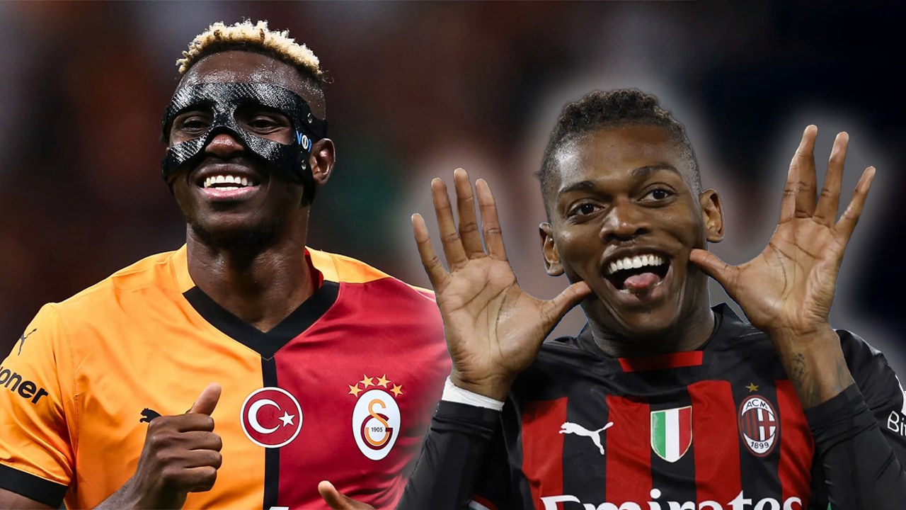Galatasaray'a çifte darbe: İngiliz devinden Osimhen ve Leao hamlesi
