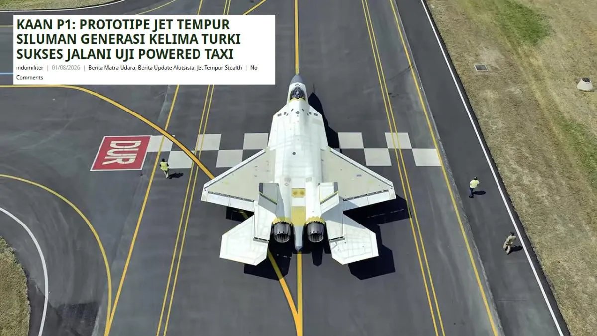 KAAN piste çıktı dünya basını o detayı yazdı: P1e milli dokunuş!