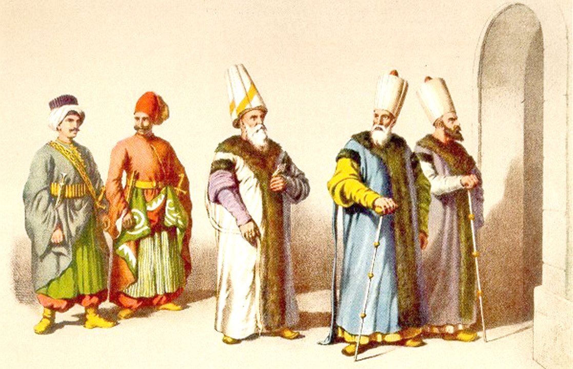 Osmanlı veziriazamı ve maiyeti