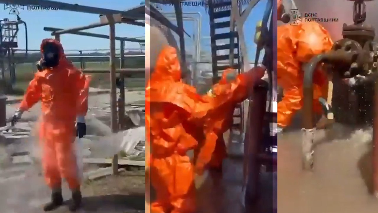 Rusya saldırdı, tehlikeli madde sızdı! Ukrayna'da ekipler alarma geçti
