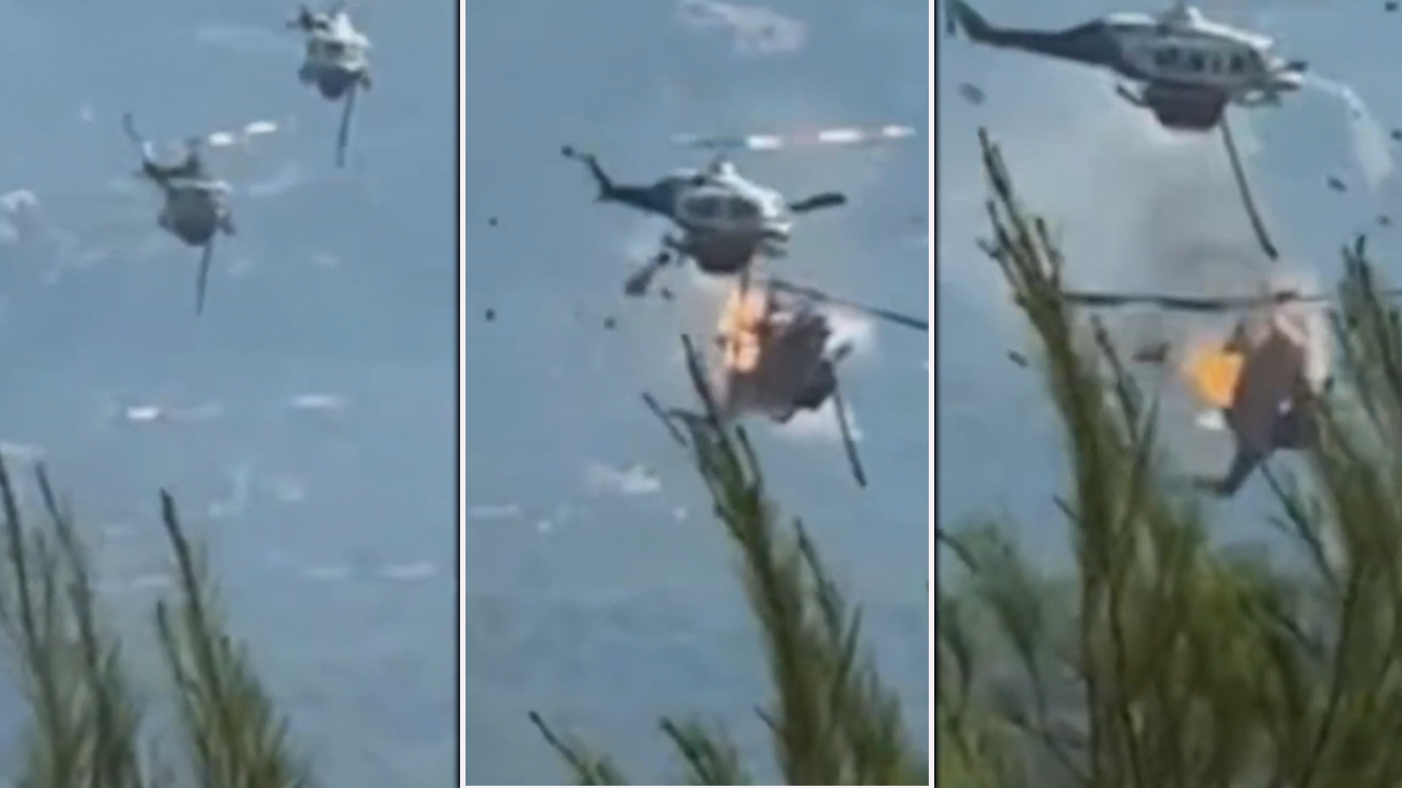 Yunanistan’da 2 helikopter çarpıştı! Mürettebat için kurtarma çalışması sürüyor