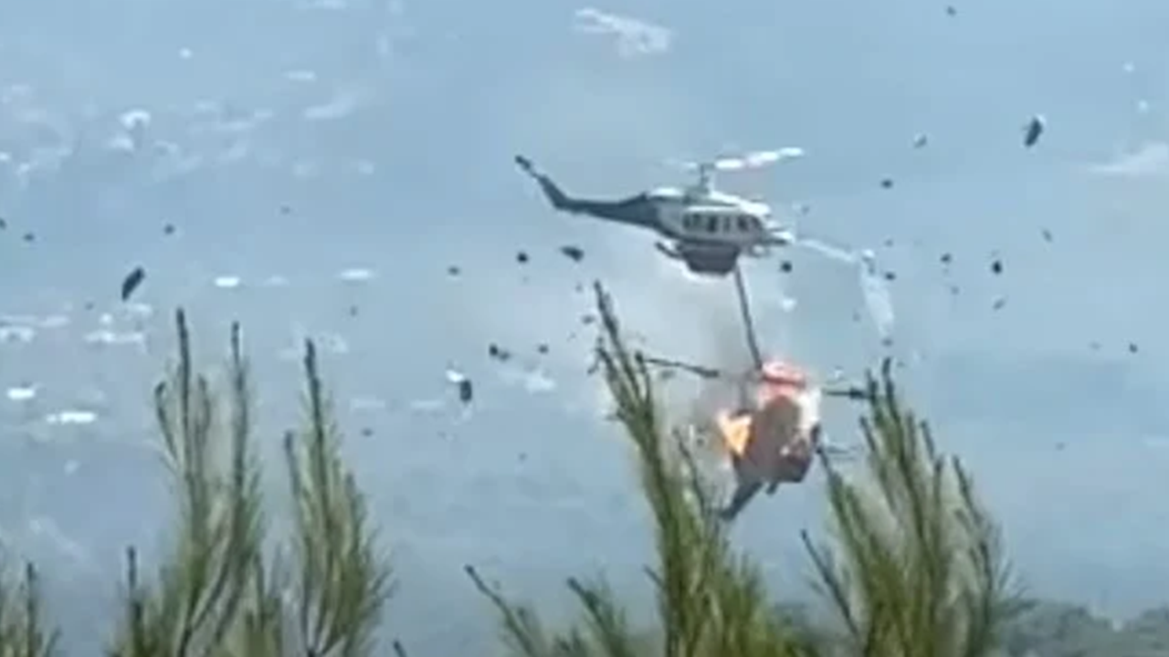 Yunanistan’da 2 helikopter çarpıştı! Mürettebat için kurtarma çalışması sürüyor