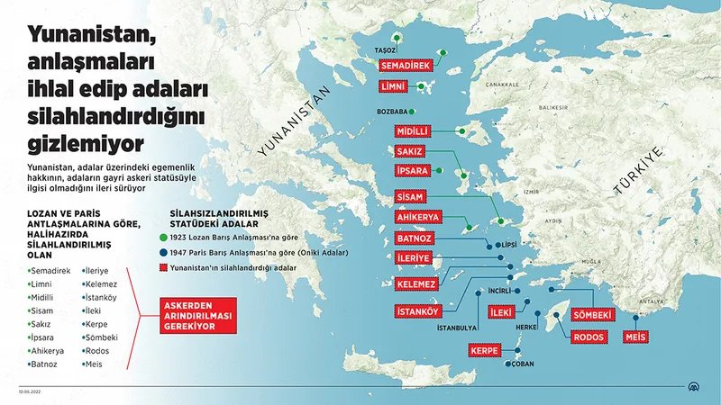 Yunanistan'dan Çanakkale sınırında provokasyon! Yunan vekilin Gökçeada yalanının arkasından füze yığınağı çıktı
