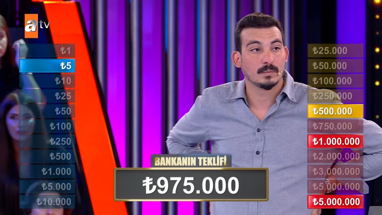 5 milyon TL hayaliyle yarıştı! Var Mısın Yok Musun'da Mesut'un kutusundan bakın ne çıktı