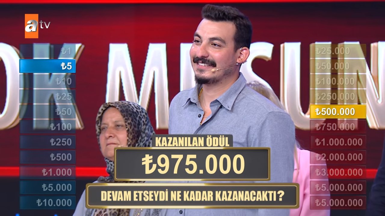 5 milyon TL hayaliyle yarıştı! Var Mısın Yok Musun'da Mesut'un kutusundan bakın ne çıktı