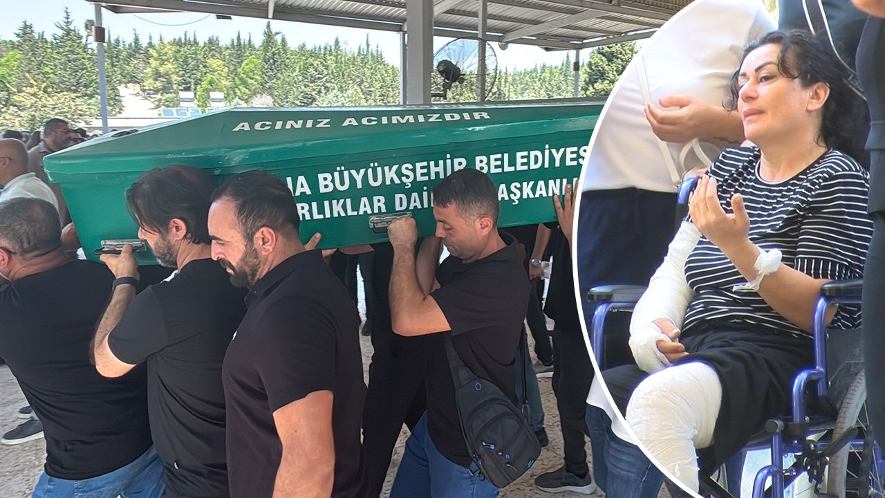 Baba oğulun cenazesinde acı detay! Dehşetten yaralı kurtulan anne böyle geldi