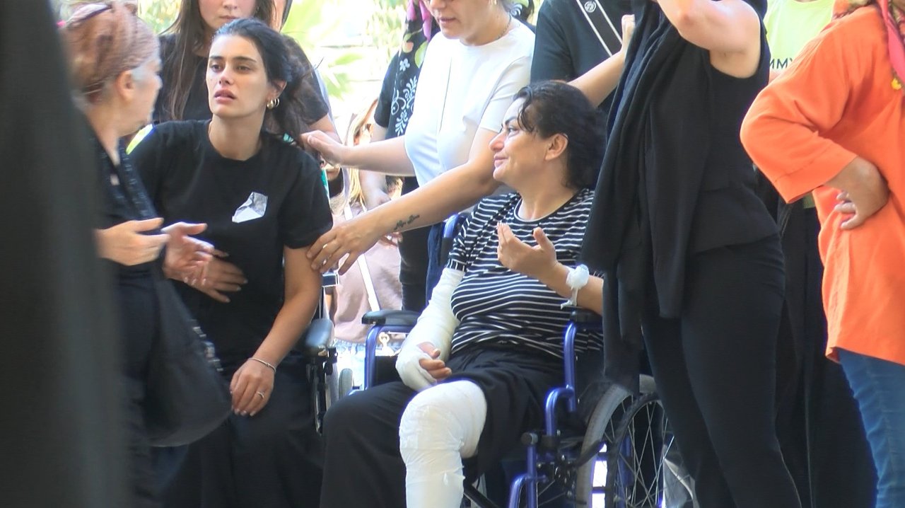 Baba oğulun cenazesinde acı detay! Dehşetten yaralı kurtulan anne böyle geldi