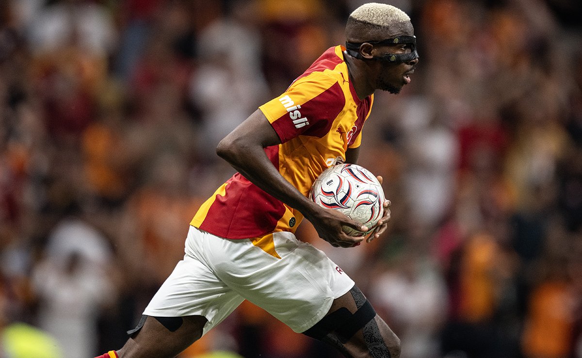 Galatasaray'ın en büyük gol umudu Victor Osimhen
