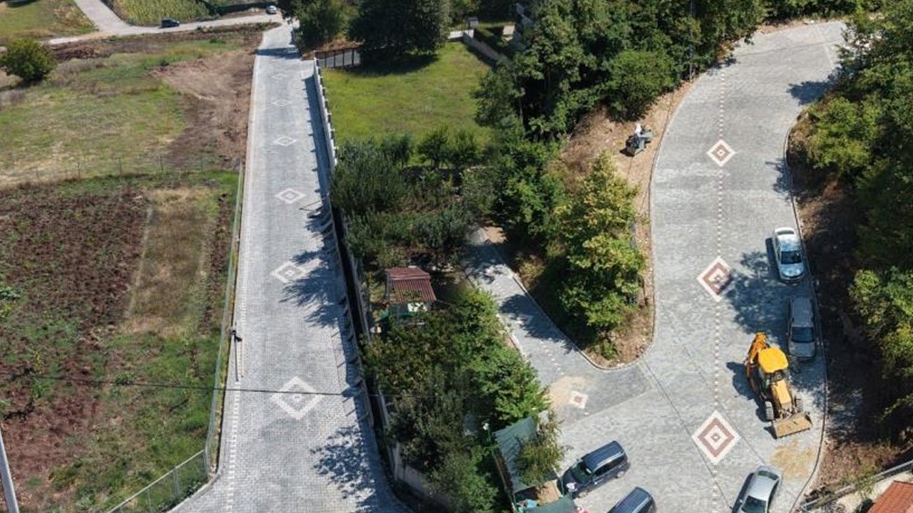 Osmanlı zamanında yapılmıştı! 150 yıllık köprüye giden yola parke döşendi