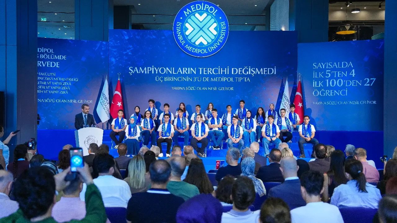 Şampiyonların tercihi değişmedi! YKS birincileri yine Medipol'ü seçti