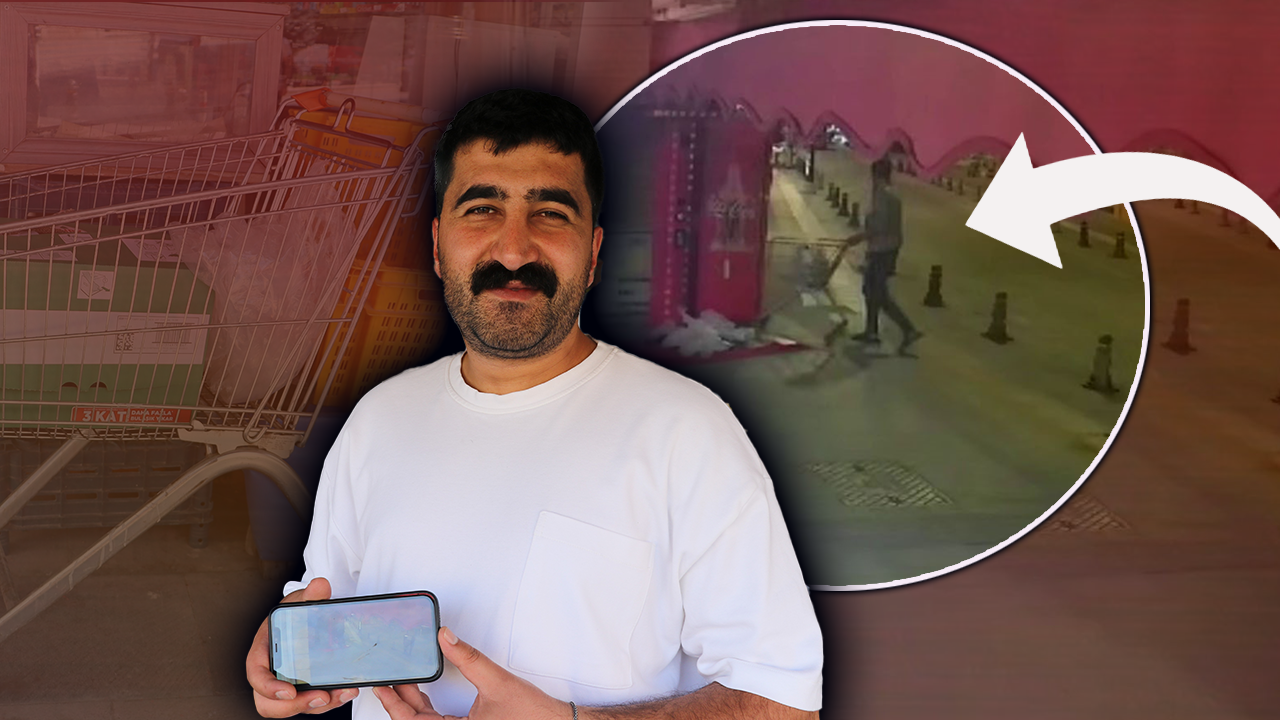Hırsızlık sanmıştı, gerçek bambaşka çıktı! Kayıp market arabasının gizemi çözüldü