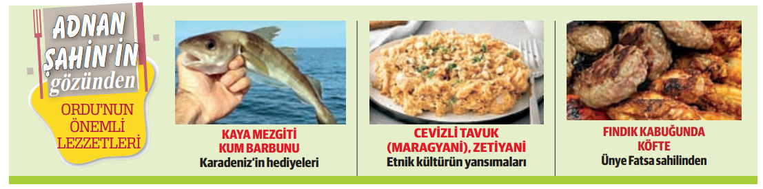 Karadeniz'in lezzet hazinesi: Ordu - Deniz ve yayla bereketi aynı sofrada