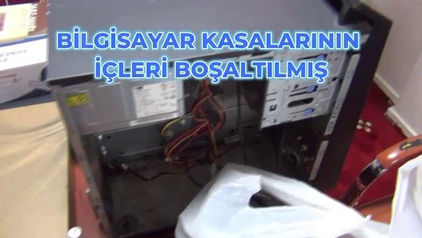 Kuytulcular operasyonda şifreli kapı detayı! Hard diskleri söküp yok etmişler