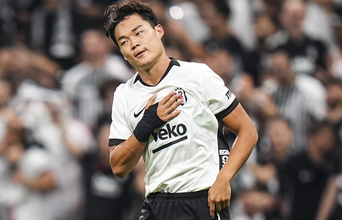 Beşiktaş'ın ilk golünü Güney Koreli santrfor Hyeon-gyu Oh kaydetti.
