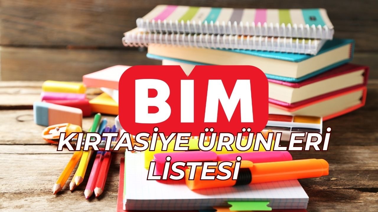 23 Ağustos BİM kırtasiye ürünleri afişi çıktı! BİM kırtasiye ürünleri fiyat listesi ve satış tarihi