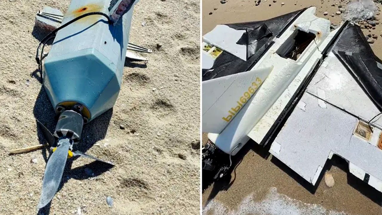 Arnavutköy açıklarında İHA alarmı! Rus menşeli çıktı, kuyruk motoru bulundu