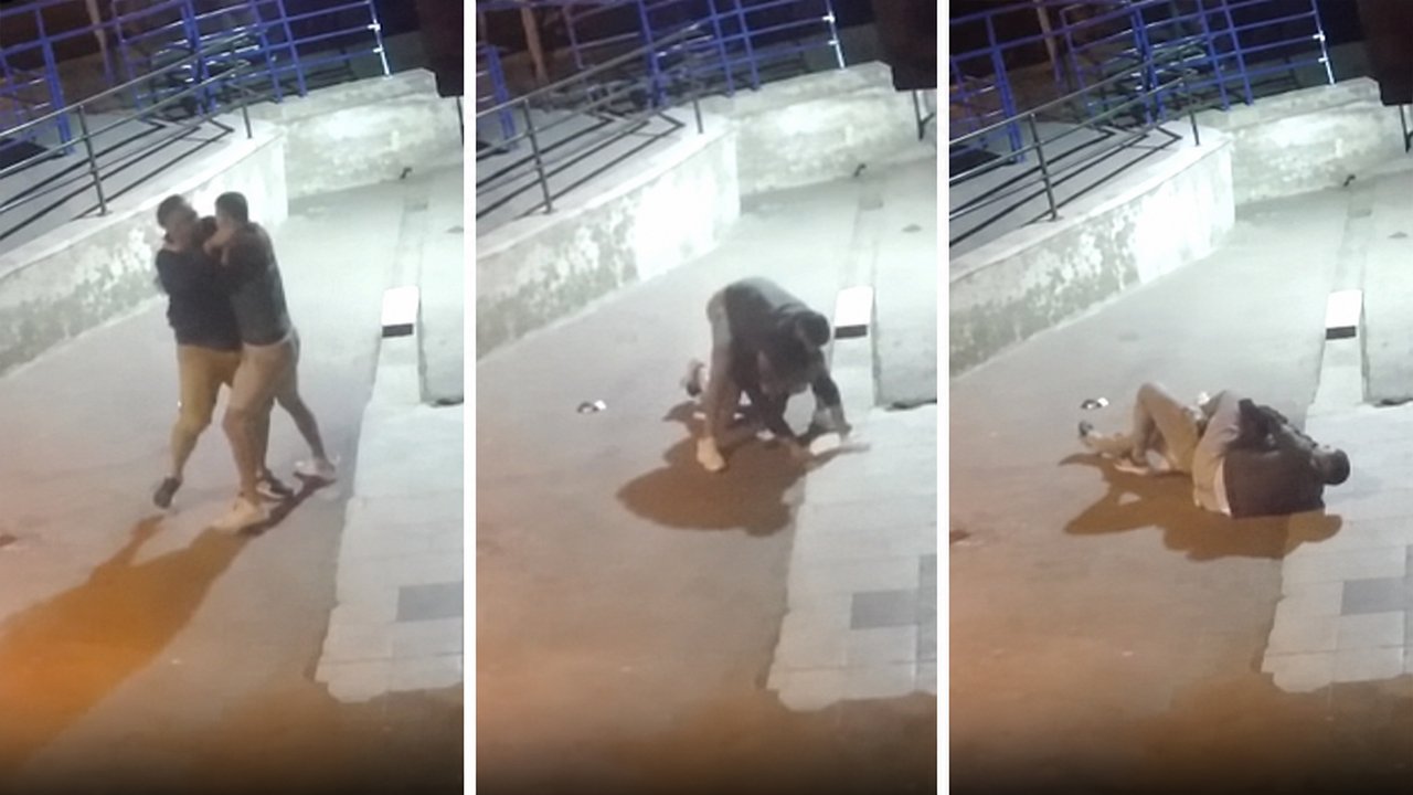 Boynundan kollarıyla sıktı, ölene kadar bırakmadı! İzmir'deki vahşet kamerada