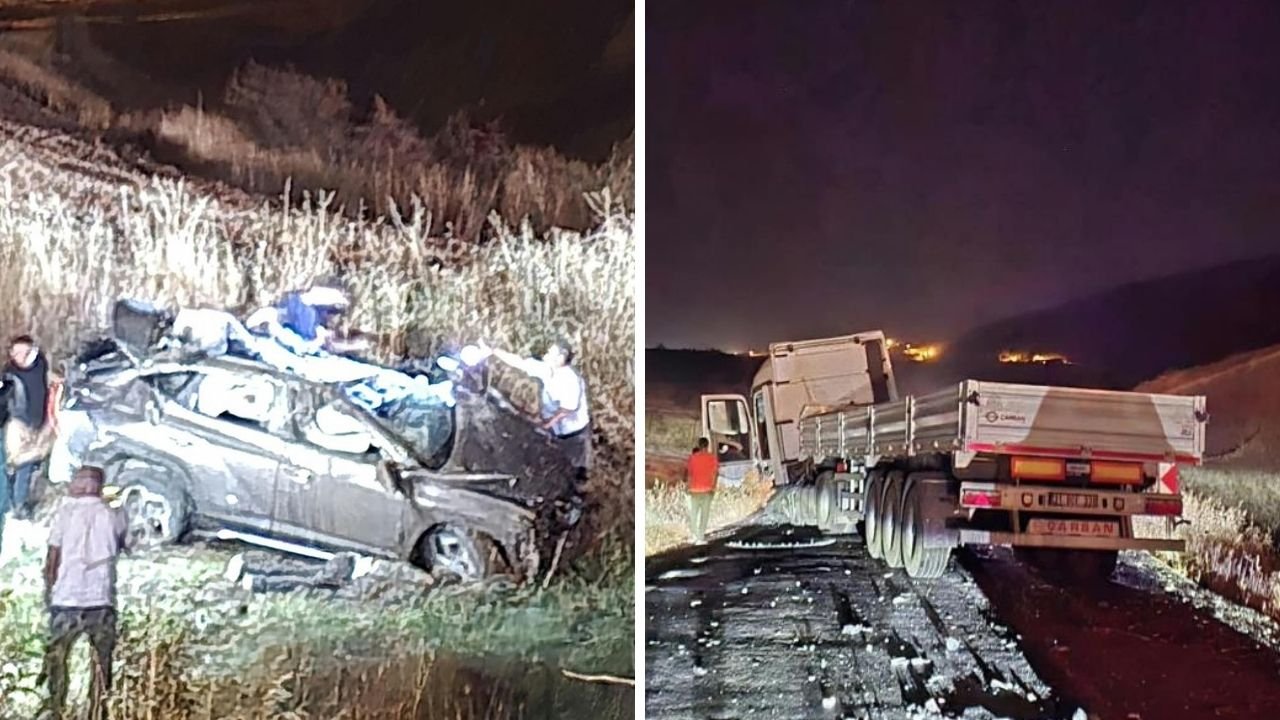 Diyarbakır'da feci kaza! Hatalı sollama sonlarını getirdi: 2 ölü, 1 yaralı