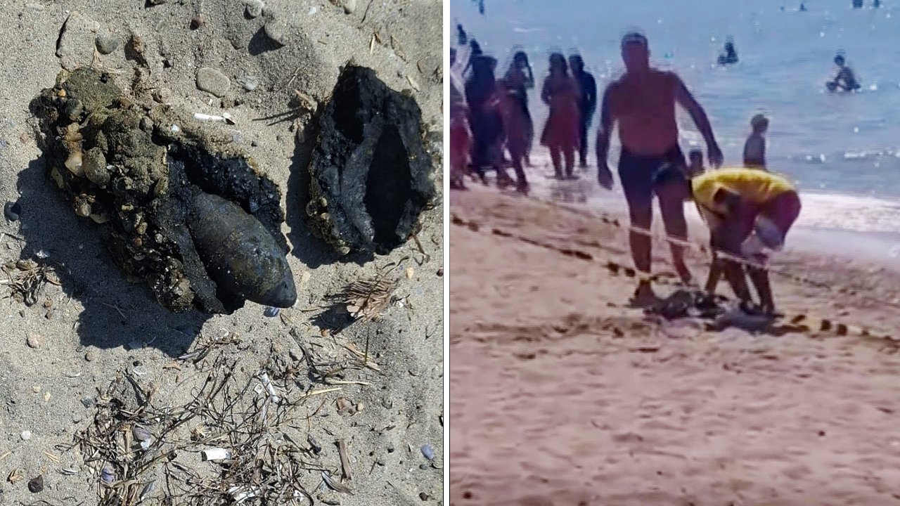 Plajda keyif yaparken buldular! Ekipler bölgeyi ablukaya aldı