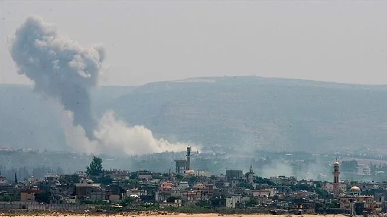 İsrail'den Lübnan'a ateşkes ihlali! Güney bölgesi bombalandı