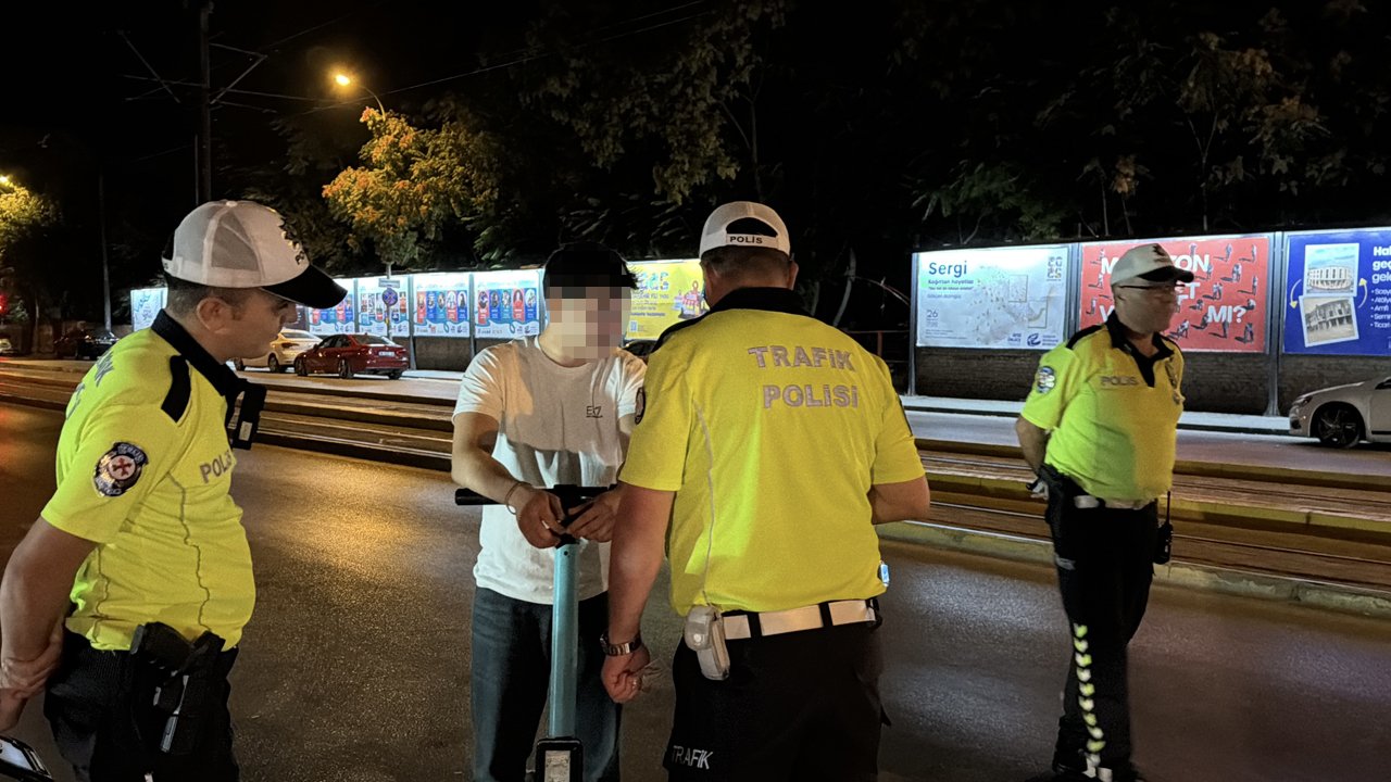 Kiraladığı elektrikli skuteri alkollü sürdü, cezadan kaçamadı