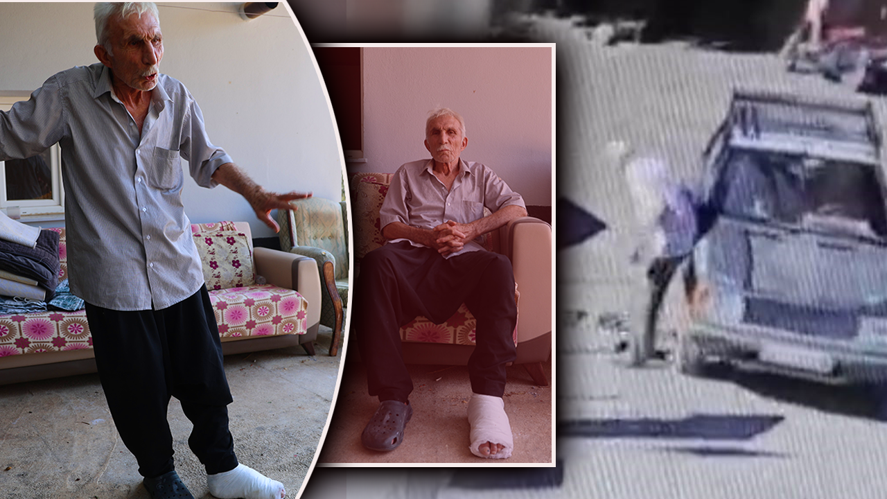 Kırık ayakla dolmuşa binip eve gitti! Sürücüden yaşlı adama utandıran duyarsızlık! Arabayla çarpıp geçti 