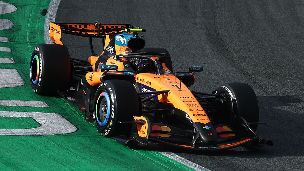 Hollanda Grand Prix'sini Lando Norris kazandı
