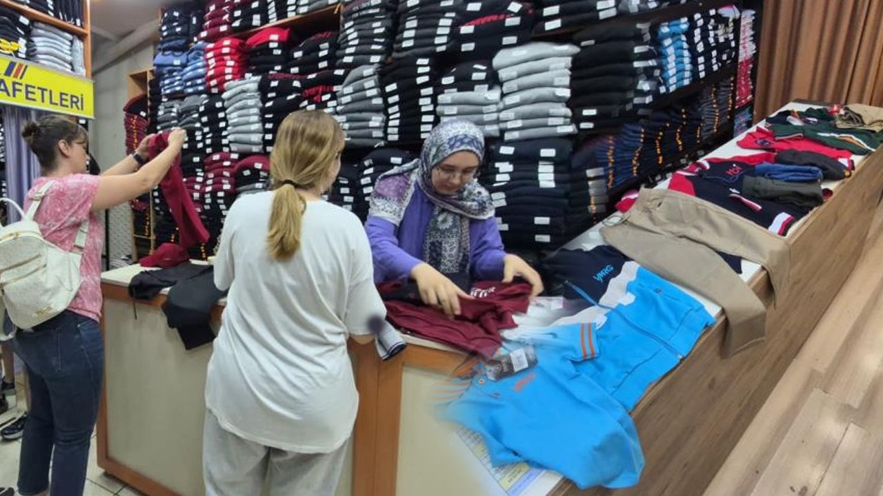 Okul kıyafeti alışverişinde yoğunluk başladı! En uygun setin fiyatı belli oldu