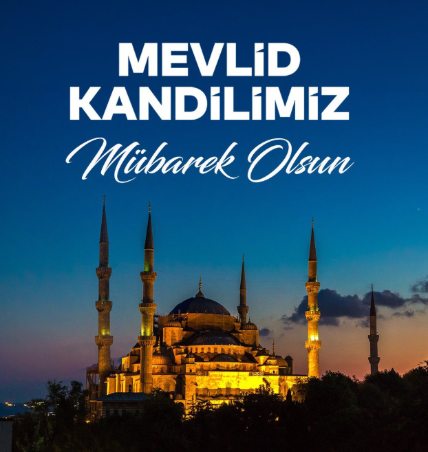 Resimli Mevlid Kandili mesajları! Uzun-kısa Mevlid Kandili mesajları