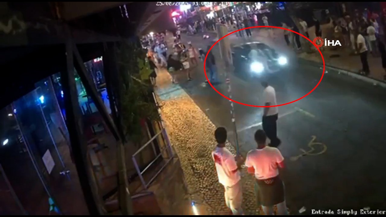 12 kişiyi ezip kaçmaya çalıştı! Alkollü sürücüyü polis havaya ateş açarak durdurdu