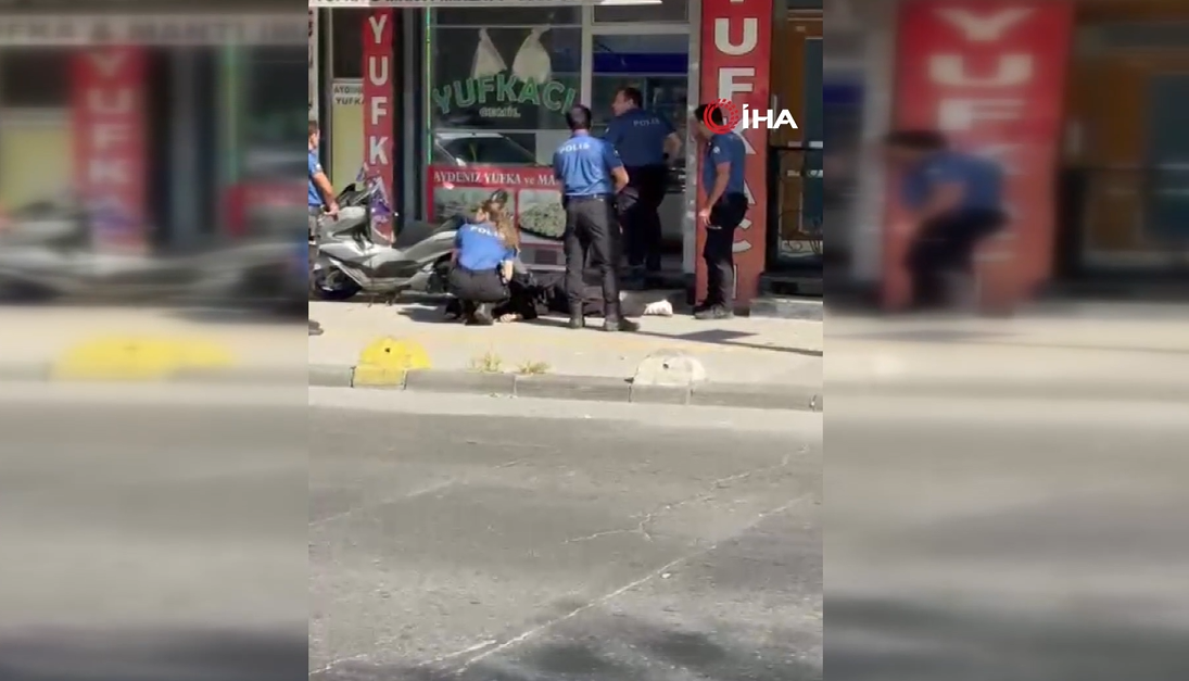 Gaziosmanpaşa’da korku dolu anlar! Eşini vurdu, başına silah dayadı… Polis ikna etmeye çalışıyor